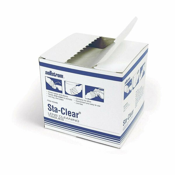 Sellstrom Sta-Clear™ Lens Cleaning Tissue - Water Activated S23480